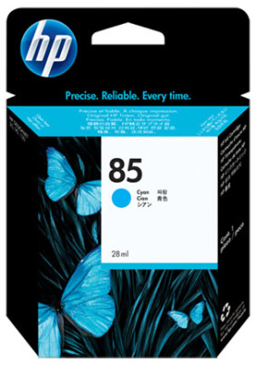 Картридж HP 85 (cyan) набор, 3 шт x 28 мл