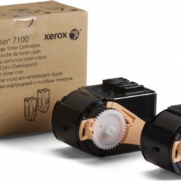 Тонер-картридж Xerox Toner Cartridge Phaser 7100 (cyan) набор, 9000 стр. (PP012102)