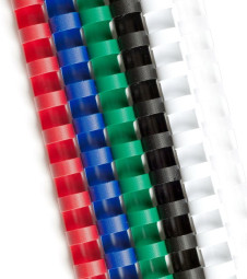 Пружины ProfiOffice пластиковые, диаметр 22мм, зеленые, 50шт