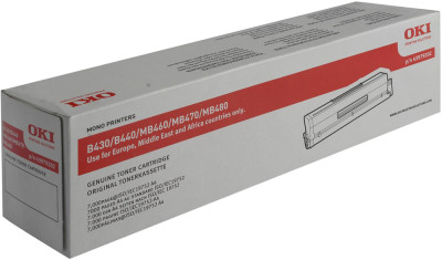 Тонер-картридж OKI TON-B43/40-7K (black) (PP035961)