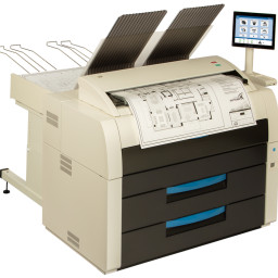 Широкоформатное МФУ KIP 7970M, 2 рулона