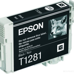 Картридж Epson T1281 (black) 5,9 мл
