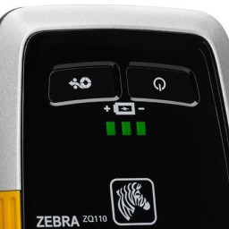 Термопринтер Zebra ZQ110, 203 DPI, Wi-Fi, USB, считыватель магнитной полосы