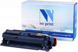 Картридж NVP совместимый NV-CE251A/NV-723 Cyan универсальные для HP/Canon Color LaserJet CP3525/ CP3525n/ CP3525dn/ CP3525x/ LBP 7750 i-Sensys 7750cd/ 7750Cdn (7000k)