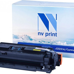 Картридж NVP совместимый NV-CE251A/NV-723 Cyan универсальные для HP/Canon Color LaserJet CP3525/ CP3525n/ CP3525dn/ CP3525x/ LBP 7750 i-Sensys 7750cd/ 7750Cdn (7000k)