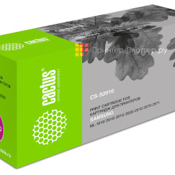 Картридж лазерный Cactus CS-S2010 черный (3000стр.) для Samsung ML-1610/2010/2015/2020/2510/2570/2571