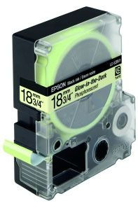 Термотрансферная лента Epson LC5ZBU1, белая, 18 мм