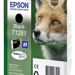 Картридж Epson DURABrite Ultra Ink T1281 Singlepack (black) (C13T12814012, C13T12814011)