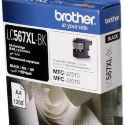 Картридж Brother LC-567XL-BK (black), 1200 стр.