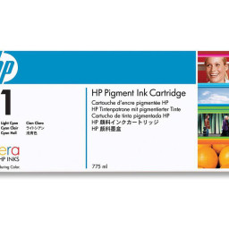 Картридж HP 91 (light cyan) 775мл