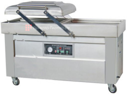 Напольная двухкамерная вакуум-упаковочная машина HUALIAN DZQ-600/2SB SS