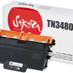 Тонер-картридж SAKURA TN3480 для Brother (black), 8000 стр. (PP051635)