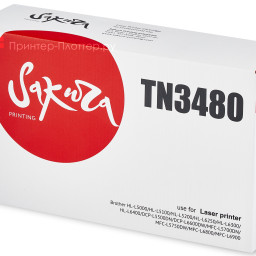 Тонер-картридж SAKURA TN3480 для Brother (black), 8000 стр. (PP051635)