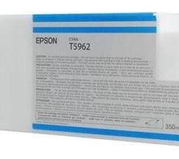 Картридж Epson T5962 (cyan) 350 мл