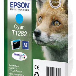 Картридж Epson DURABrite Ultra Ink T1282 Singlepack (cyan) (C13T12824012, C13T12824011)