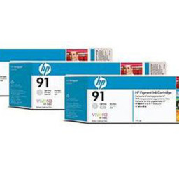 Картридж HP 91 комплект (light gray) 3шт x 775мл