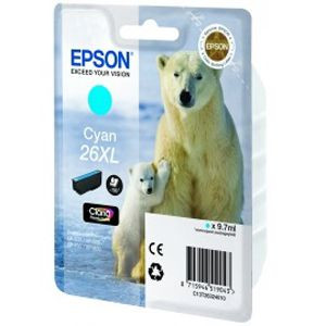 Картридж Epson Claria Premium Ink 26XL Singlepack (cyan) (C13T26324012, C13T26324010)