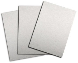 Обложки OPUS Metalbind Art, 304 x 423 мм, твердые, серебряные, 20 шт.