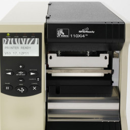 Термотрансферный принтер Zebra 110Xi4 600 DPI, RS232, LPT, USB, Ethernet, RFID UHF
