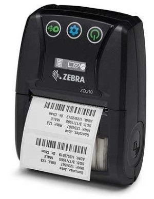 Термопринтер Zebra ZQ210, 203 DPI, MFi Bluetooth, USB, без подложки