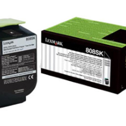 Тонер-картридж Lexmark Toner Cartridge 808SK (black) (return, возвратный), 2500стр. (PP032917)