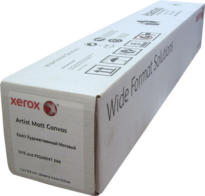Холст Xerox Fine Art Canvas, матовый, натуральный, 400 г/кв.м, 1600 мм, 25 м