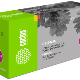 Картридж лазерный Cactus CS-S4216 черный (3000стр.) для Samsung SCX-4016/4116/4216/4216F/SF-560/565/565P/750/755/755P
