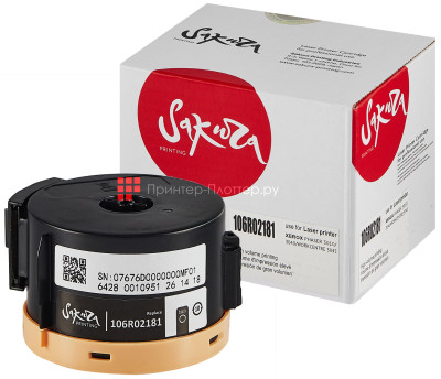 Тонер-картридж SAKURA 106R02181 для Xerox Phaser 3010/3040, WC 3045 (black), 1000 стр. (PP051460)