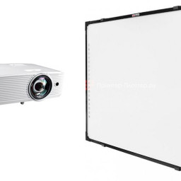 Интерактивный комплект IQBoard TN082 + Optoma X308STe + Wize WTH130