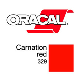 Пленка Oracal 8500 F329 (красный), 80мкм, 1000мм x 50м (4011363294896)