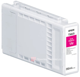Картридж Epson T56U3 (vivid magenta), 350 мл