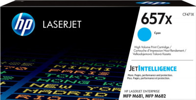 Тонер-картридж HP 657X (cyan), 23000 стр. (PP034863)