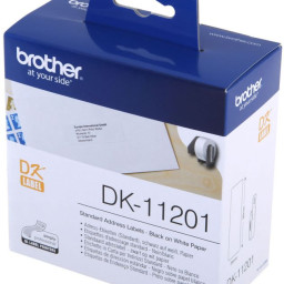 Brother стандартные адресные наклейки DK11201, 29 x 90 мм, 400 шт.