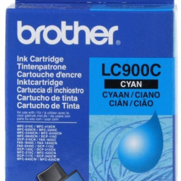 Картридж Brother LC-900C (cyan), 400 стр.