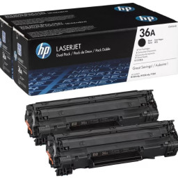 Тонер-картридж HP 36A (black) набор, 2 шт. x 2000 стр.