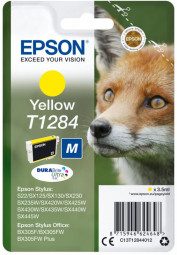 Картридж Epson T1284 (yellow) 3,5 мл