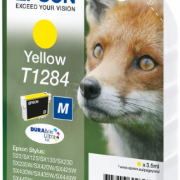 Картридж Epson T1284 (yellow) 3,5 мл