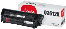 Тонер-картридж SAKURA Q2612X для HP Color LaserJet (black), 3000 стр. (PP052422)