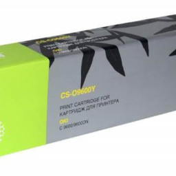 Картридж лазерный Cactus CS-O9600Y 42918913 желтый (15000стр.) для Oki C 9600/9600DN