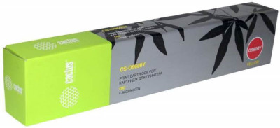 Картридж лазерный Cactus CS-O9600Y 42918913 желтый (15000стр.) для Oki C 9600/9600DN
