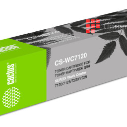 Картридж лазерный Cactus CS-WC7120 006R01461 черный (22000 стр.) для Xerox WC 7120/7125/7220/7225
