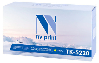 Картридж NVP совместимый NV-TK-5220 Yellow для Kyocera Ecosys M5521cdn/ M5521cdw/ P5021cdn/ P5021cdw (1200k)
