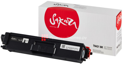 Тонер-картридж SAKURA TN421BK для Brother HL-8260DCW, DCP-8410, MFC-8690 (black), 3000 ст (PP051809)