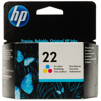 Картридж HP 22 (color), 5 мл