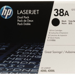 Тонер-картридж HP 38A (black) набор, 2 шт. x 12000 стр.