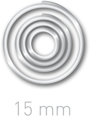 Кольца для переплета OPUS O.easyRing, 15 мм, прозрачные, 300 шт.