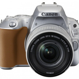 Фотоаппарат Canon EOS 200D 18–55 IS STM (silver)