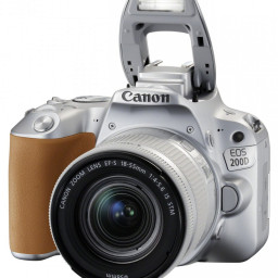 Фотоаппарат Canon EOS 200D 18–55 IS STM (silver)