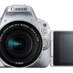 Фотоаппарат Canon EOS 200D 18–55 IS STM (silver)