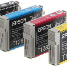 Картридж Epson T1285 комлект (C,M,Y,K) 4шт. 16,4 мл